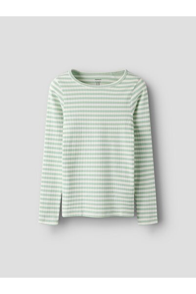 Name it Oberteil mit langen Ärmeln Rippstrick