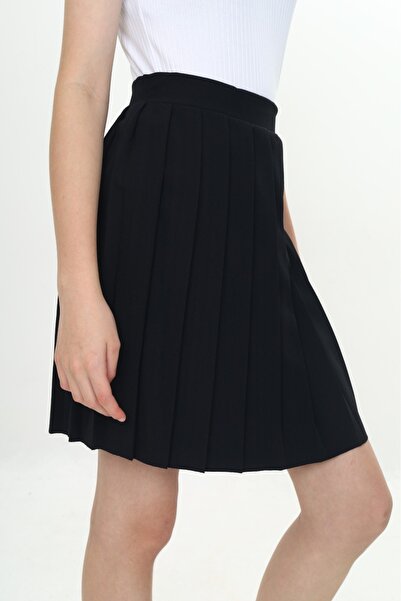Toontoy Girl's Pleated School Skirt