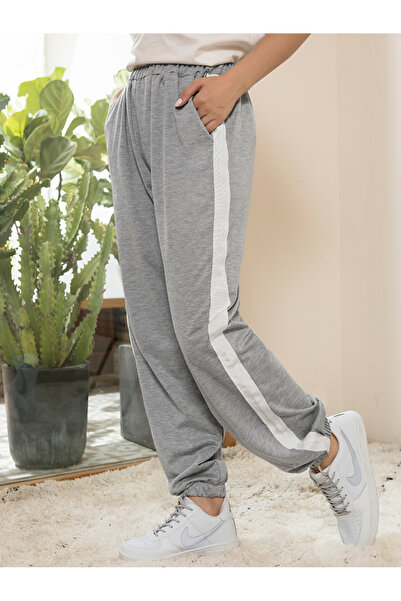 FridayIn Casual Sports Color contrast Pocket Pants