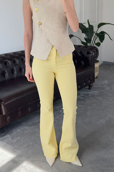 MAGARDE Model brenda španski džins - ŽUTI