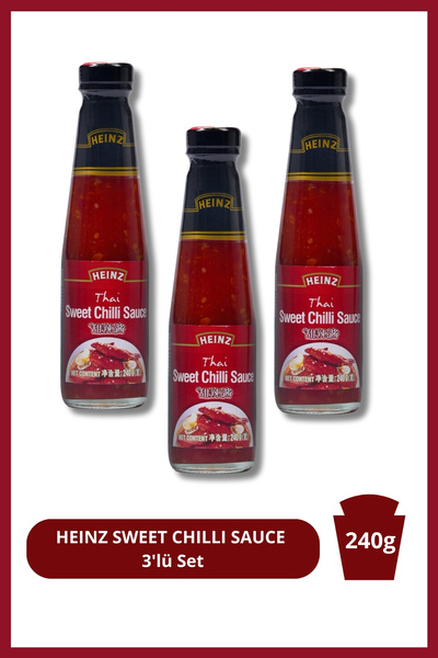 Heinz Tatlı Biber Sosu 240 GR 3'Lü Set