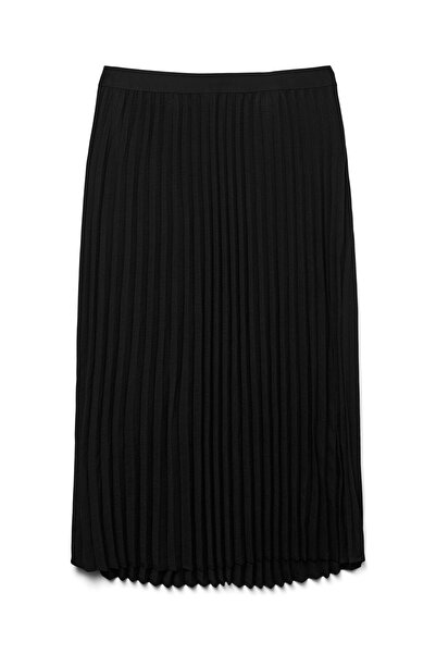 Veromoda Curve Rock VMCALVA Hohe Taille Langer Rock