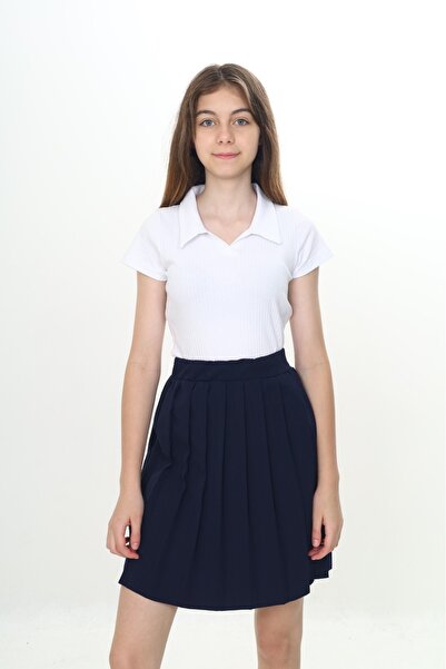 Toontoy Fusta școlară plisată pentru fete