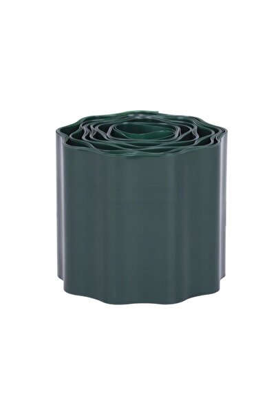 Strend Pro Bordură de gazon din plastic, verde, 9 m x 120 mm,