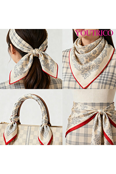 Youtrico Wool Scarf - Women's Winter Style, Thin Yet Warm, Exquisite and High-End