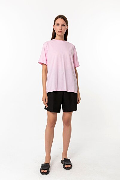 Kadın Oversize Basic T-Shirt / Tişört