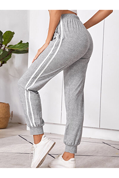 FridayIn Female Sports Color contrast Loose Pants