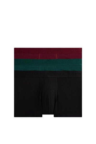 Tommy Hilfiger Erkek Turuncu 3’lü Trunk Boxer UM0UM02760