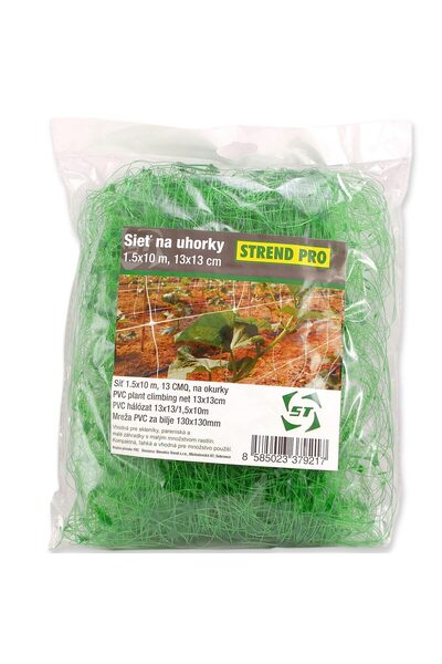 Strend Pro PVC net for climbing plants in cucumber cultivation, 1.5x20 m
