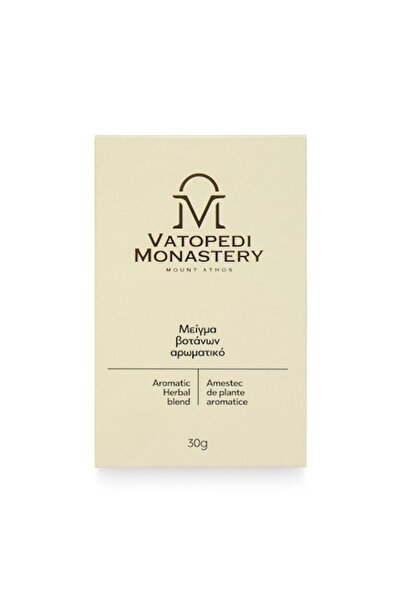 Holy Great Monastery of Vatopedi Mount Athos Aromatic Herbal Tea Mix, Produced by the Vatopedi Monastery of Mount Athos, Greece