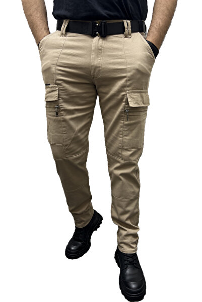 Polviton Men's Cargo Pants Tactical Outdoor Combat with Pockets