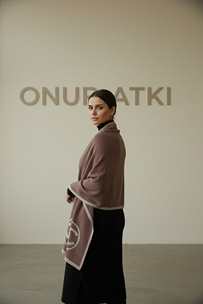 Onur Etol - New Collection Shoulder Scarf Winter Thick Product Double-Sided Woven Fabric Legend Store Trend