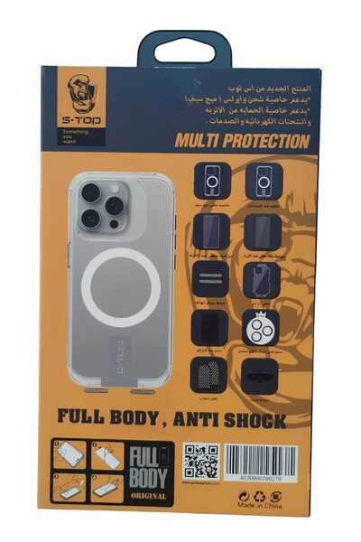 S-TOP The 10-in-1 all-in-one protection package supports MagSafe charging for iPhone 15.