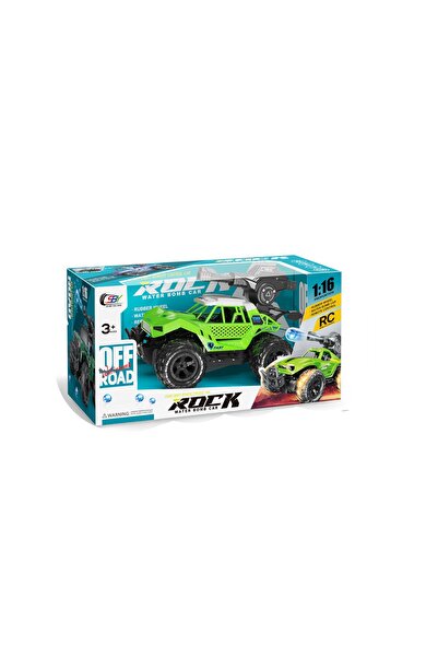 Toysea 1:16 RC Water Bomb Car with Light, USB Charging, 5-Function Off-Road Racing Car with Shooter