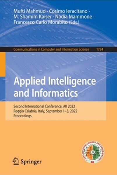 Springer Nature Inteligență Aplicată și Informatică: A doua Conferință Intern...