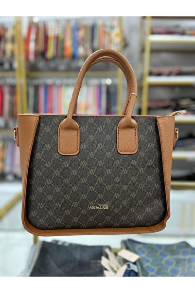 Armine Bag Coffee Dotted Ar41903