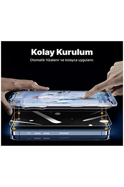 Olinza Shop واقي شاشة متوافق مع iPhone 13، زجاج عالي الجودة، سهل التركيب مع أداة