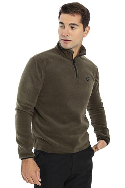 Crozwise YARIM FERMUARLI ERKEK POLAR SWEATSHIRT