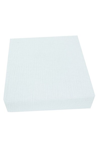PRICHINDEL Muslin fitted sheet Prichindel, white, 140 x 70 cm