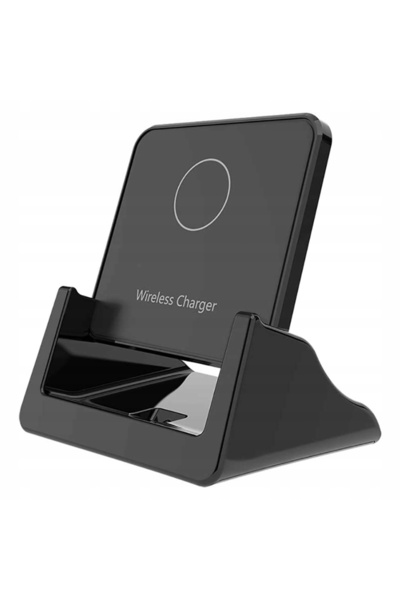 zola Wireless Charger, Quick Charge, fast charging, power 15 W, 110-205 KHz, with LEDs, 11.5x10.5x9 cm