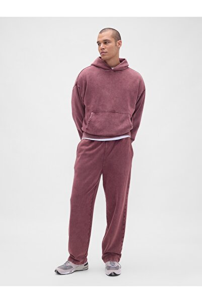 GAP Erkek Açık Kırmızı Heavyweight Relaxed Eşofman Altı