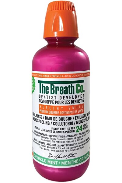 Generic غسول الفم الخالي من الكحول من ذا بريث كو، غسول للفم، نكهة النعناع الم...