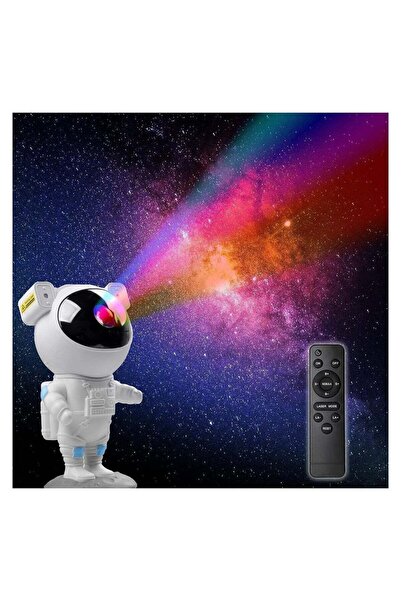 ELTERAZONE جهاز عرض نجم رائد الفضاء - 7 أوضاع للمجرة، قابل للتعديل بزاوية 360 درجة، مع جهاز تحكم عن بُعد