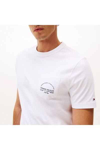Tommy Hilfiger Tricou HILFIGER ARCH POCKET TEE Barbati