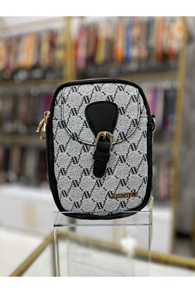 Armine Bag Gray Dotted Ar40607