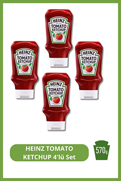 Heinz Ketçap 570 GR 4'Lü Set