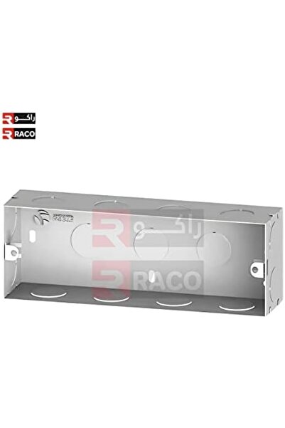 Raco صندوق كهربائي معدني صندوق GI صندوق عميق ذو ظهر معدني مجلفن (5، 6 × 3)