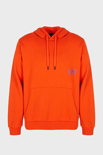 EA7 Hanorac M HOODIE RN OVERSIZE FLOCK LOGO BACK Barbati