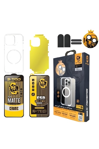 S-TOP The 10-in-1 all-in-one protection package supports MagSafe charging for iPhone 15.