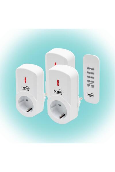 KlaussTech Σετ πριζών τηλεχειριστηρίου, 1000 W, 3 πρίζες τηλεχειριστηρίου