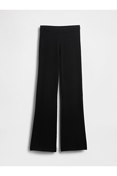 GAP Kadın Siyah CashSoft Boot Triko Pantolon