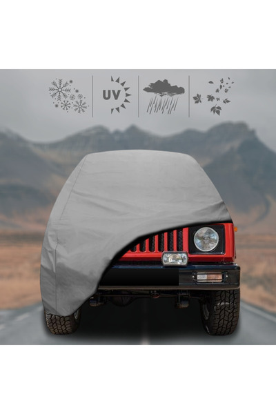 ULTRASHOP Suzuki Samurai (1981 2003) Oto Branda Su Geçirmez Miflonlu Araba Brandası Klipsli Araba Çadırı