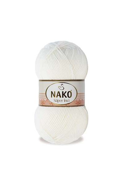 NAKO Super Pearl Hand Knitting Yarn 100 Gr. 300
