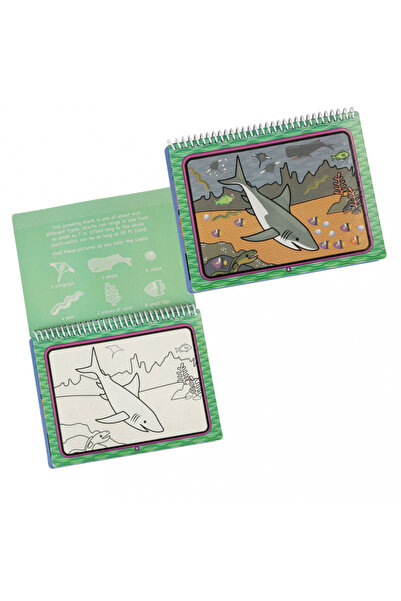 Ikonka Water Coloring Book Underwater World