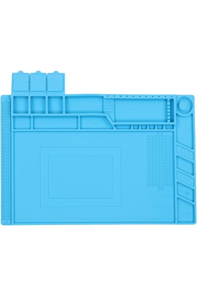 zola Silicone soldering mat, Zola®, for every DIY enthusiast, 45x30x0.5cm, blue