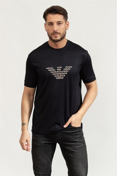 Emporio Armani Erkek Bisiklet Yaka T-Shirt
