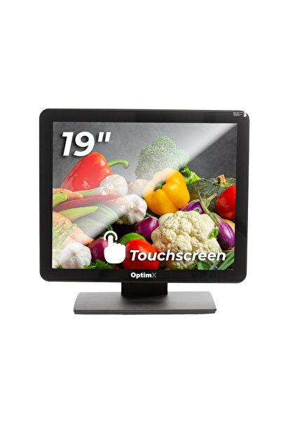 OptimX Pro MY19 POS Touchscreen Monitor Pro MY19, 19 inch, VGA, HDMI, USB, VESA
