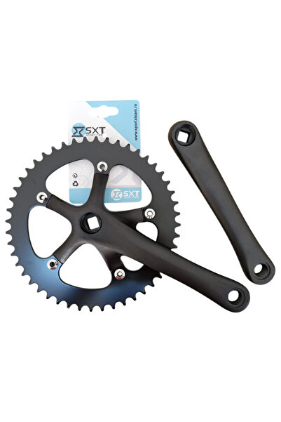 Shimano Angrenaj 48 dinți, aluminiu negru/metal