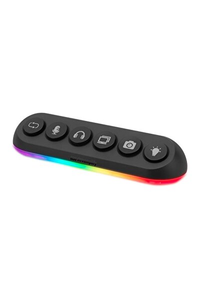 Streamplify Desck 5 USB Hub with RGB Lighting, 5 Ports