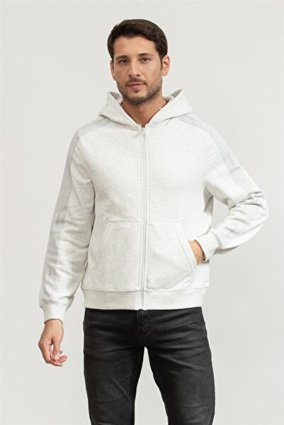Calvin Klein Erkek Fermuarlı Sweatshirt