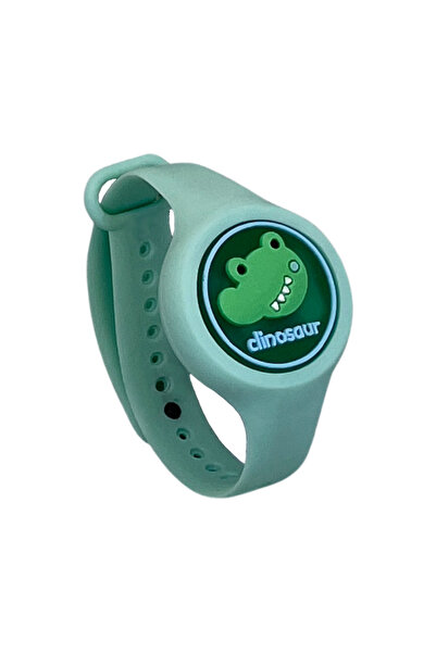 MaffStuff MaffStuff® Kids' Crocodile Green Anti-Mosquito Bracelet with LED and Adjustable Aromatherapy