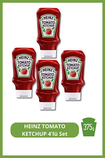 Heinz Ketçap 375 GR 4'Lü Set