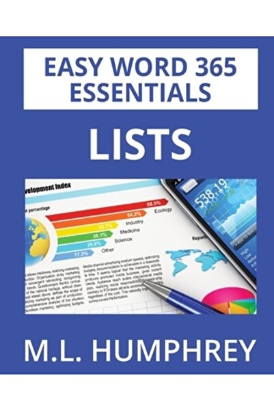 M L Humphrey Liste Word 365