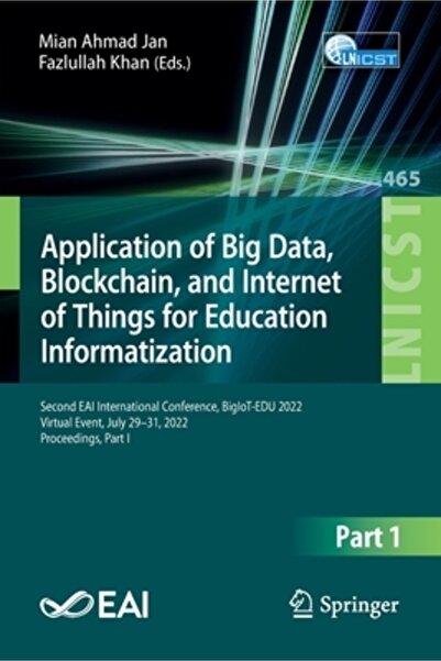 Springer Nature Aplicarea Big Data, Blockchain și Internet of Things pentru informatizarea educației: A doua ediție a anului