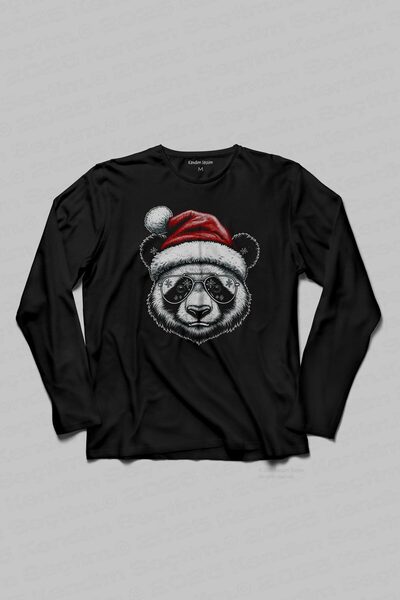 Kendim Seçtim Crăciun Panda Moș Crăciun Pălărie de Crăciun Amuzant Anul Nou A...