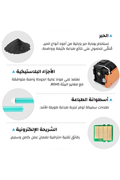 Generic Toner Cartridge 106A W1106A Compatible with HP LaserJet 107a/107w & MFP 135 Series - Black